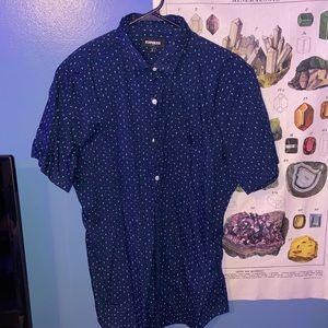 Men’s Express SS Casual Button Down Shirt